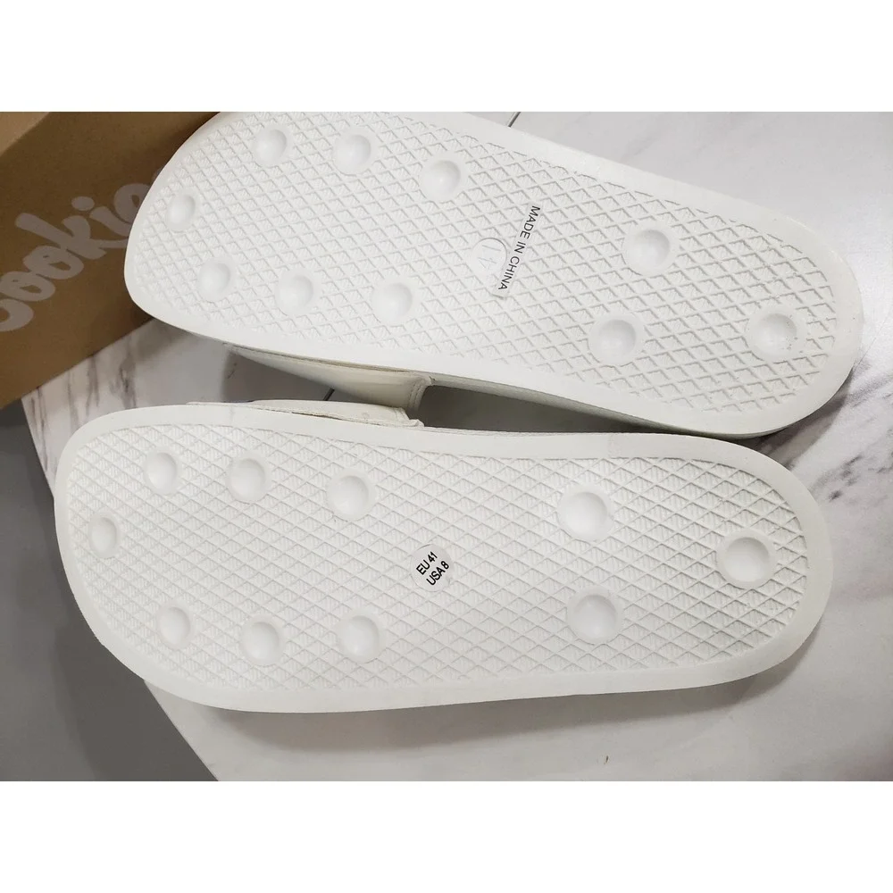 NEW SIZE 41 / US 8 -‎ Cookies SF Logo Slides Sandals